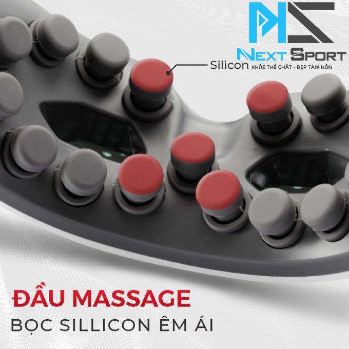 Đầu massage silicon mềm an toàn không gây kích ứng