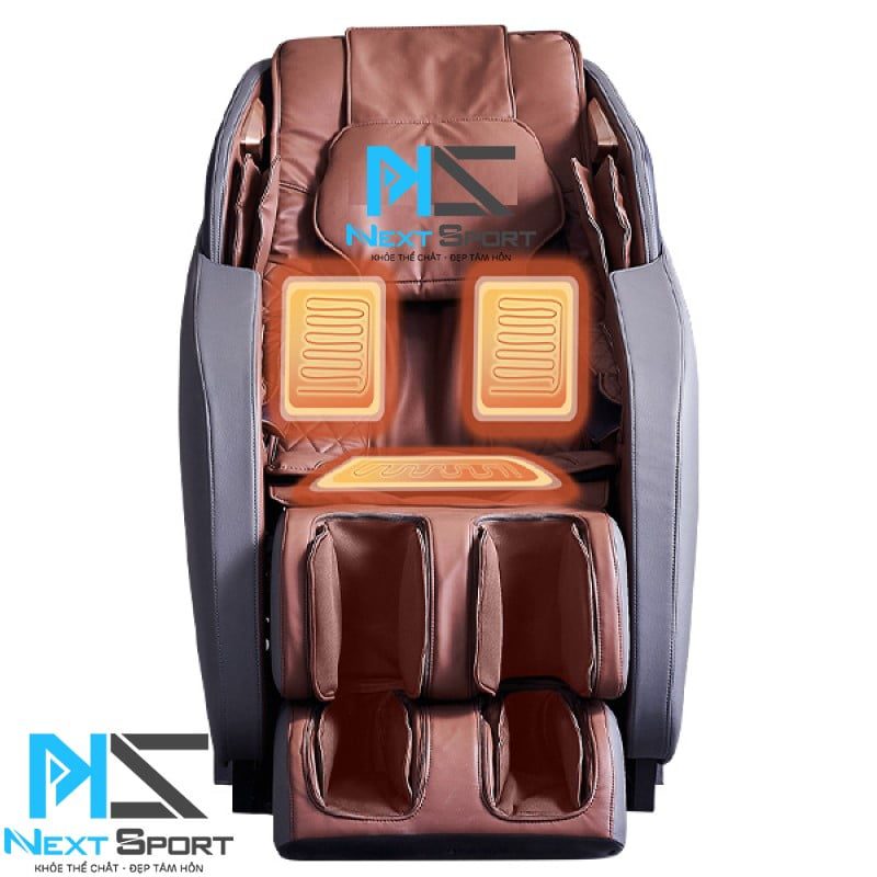 Ghế massage NextSport NSC-399 trị liệu nhiệt ổn định ở phần lưng