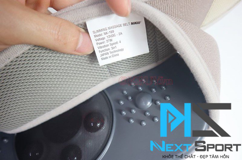 Hướng dẫn sử dụng sản phẩm Máy massage bụng Nikio NK-169 rung lắc và xoay giảm mỡ thừa