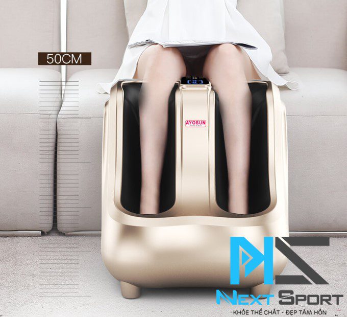 Máy massage chân 5D Hàn Quốc TG-740 thế hệ mới có màn hình Led hiển thị