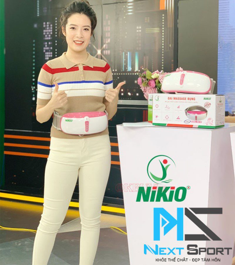 Sản phẩm máy massage bụng Nikio NK-169 bao gồm những gì?