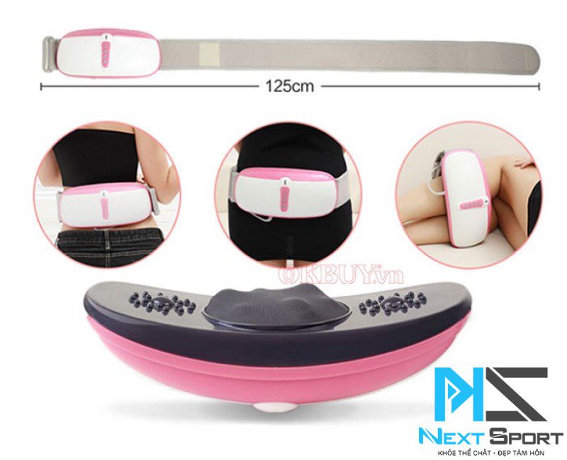 Thông số kỹ thuật máy massage bụng Nikio NK-169 rung lắc xoay 360 độ