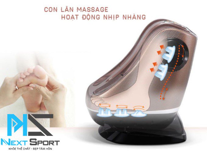 Vì sao bạn nên sử dụng máy massage chân 5D Hàn Quốc TG-740?