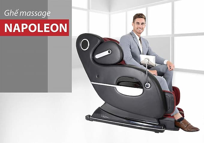 Túi khí cao cấp của ghế Massage Elip Napoleon phân bổ đều cơ thể của bạn