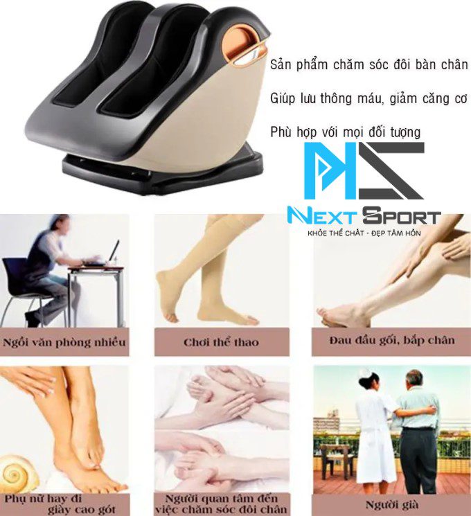 Lợi ích của máy massage chân